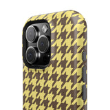 Banana Split Houndstooth Case