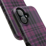Black and Pink Plaid Case