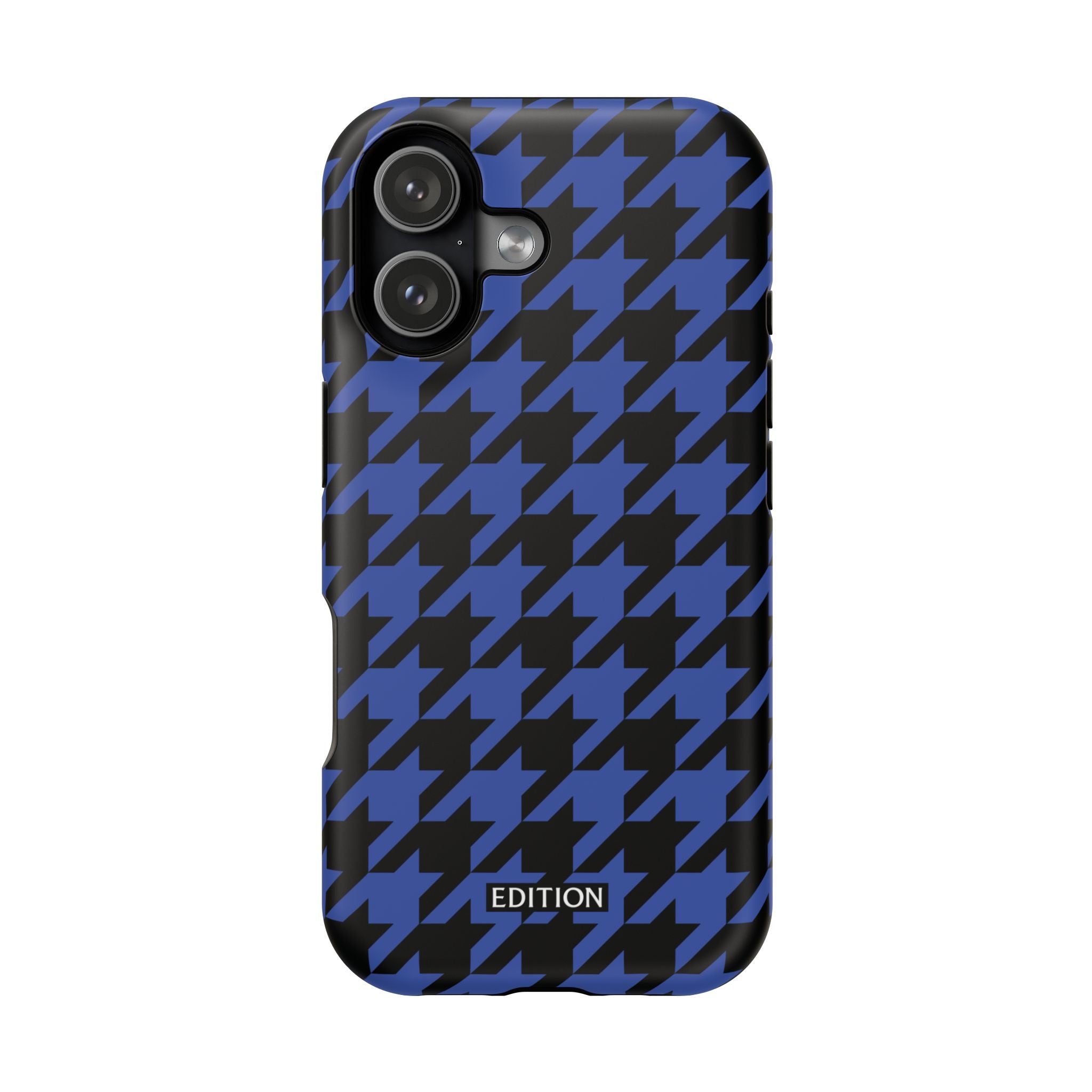 Blue Houndstooth Case