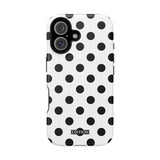 Black and White Polka Dot Case