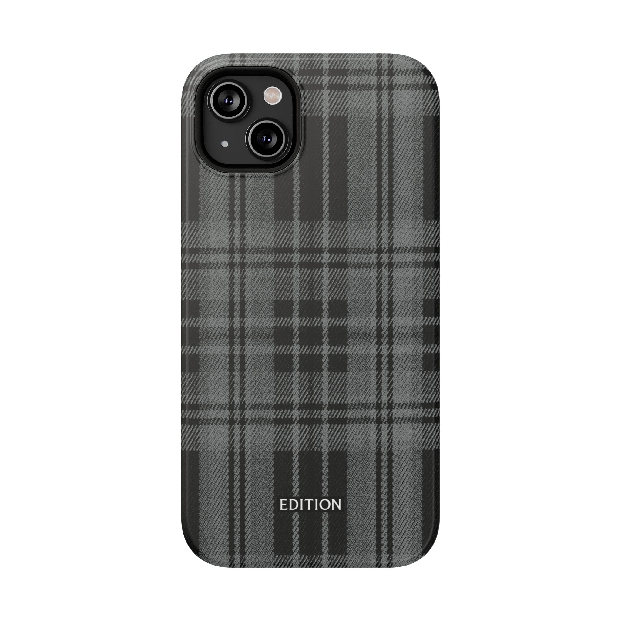 Black Plaid Case