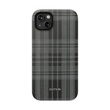 Black Plaid Case