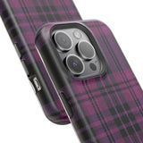 Black and Pink Plaid Case
