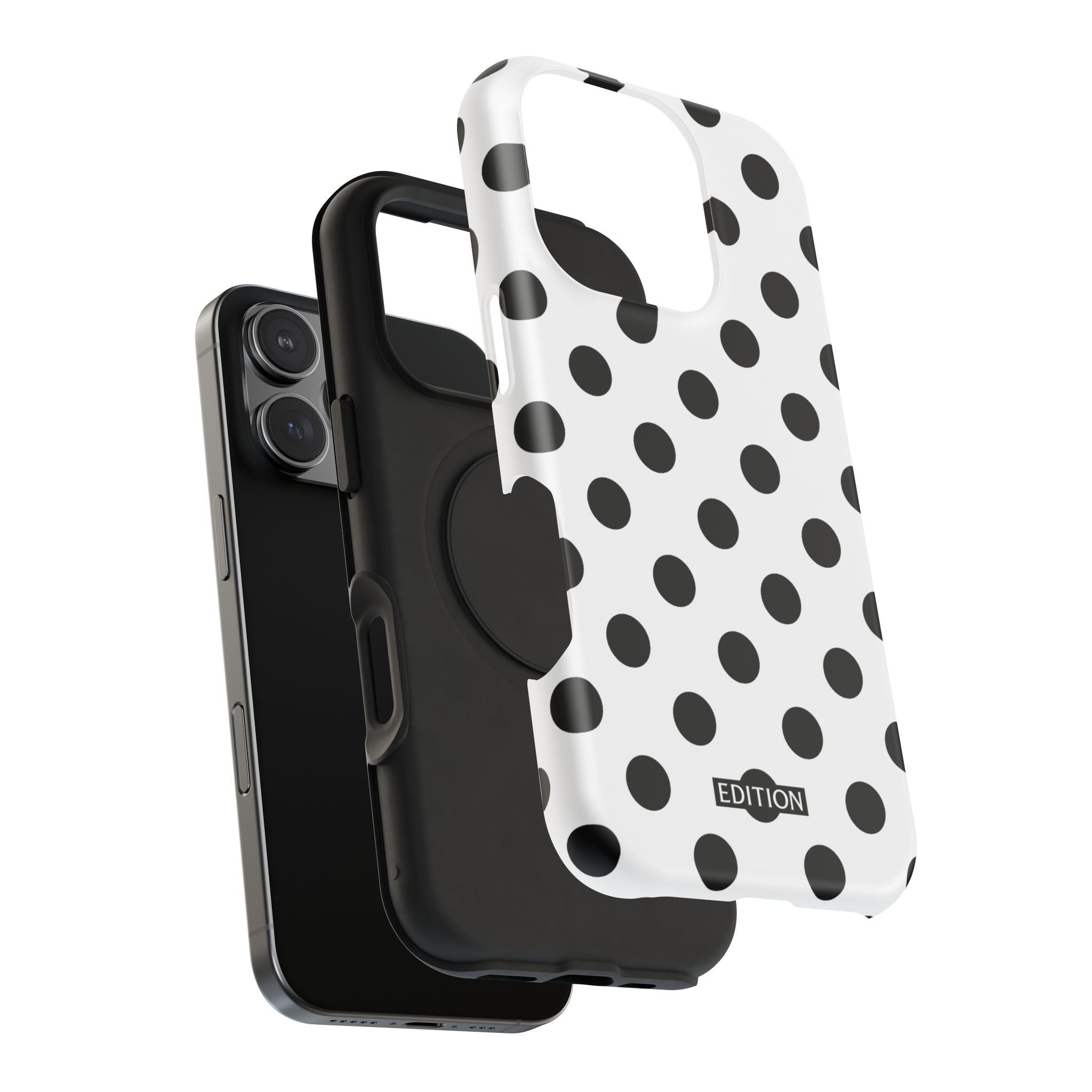 Black and White Polka Dot Case