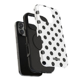 Black and White Polka Dot Case