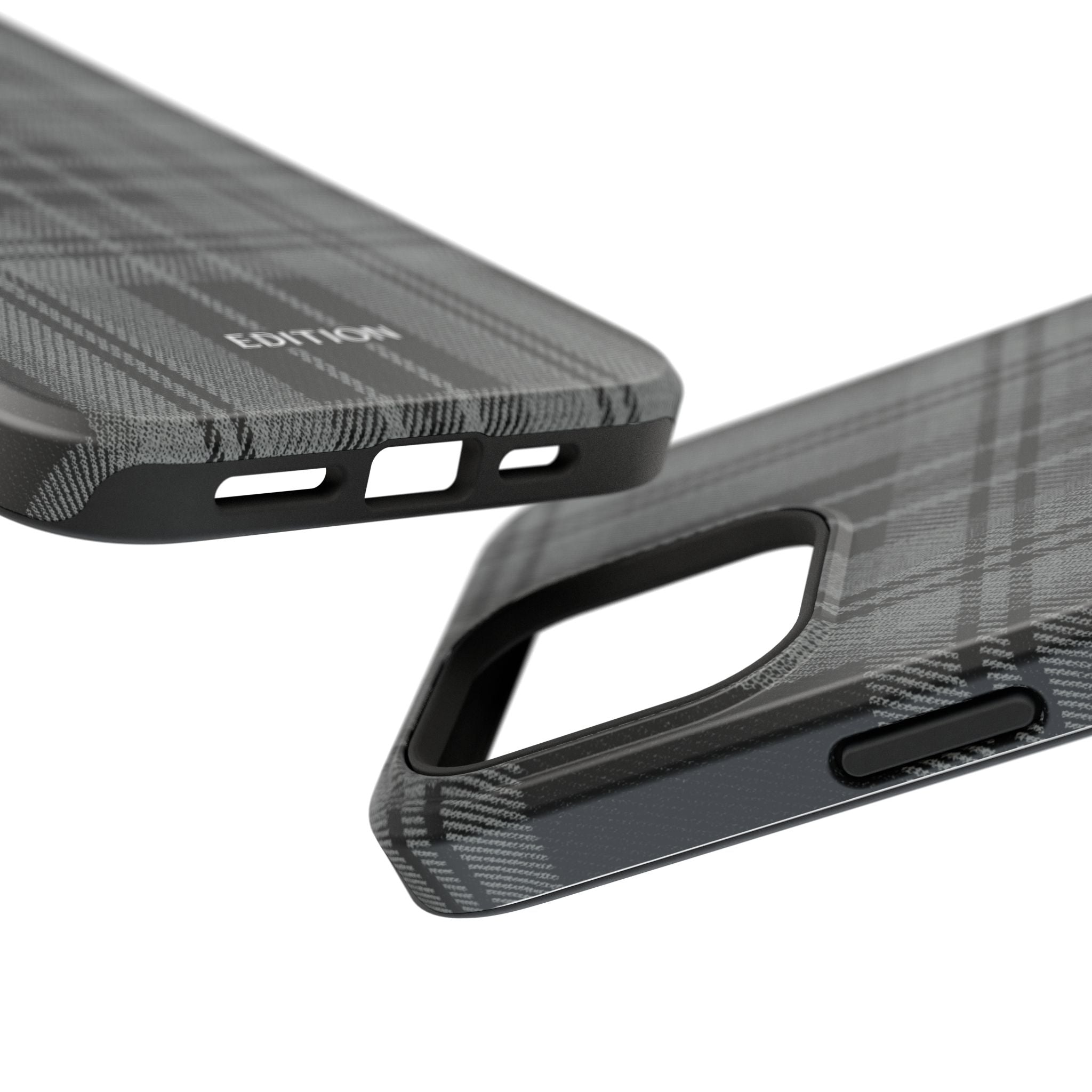 Black Plaid Case
