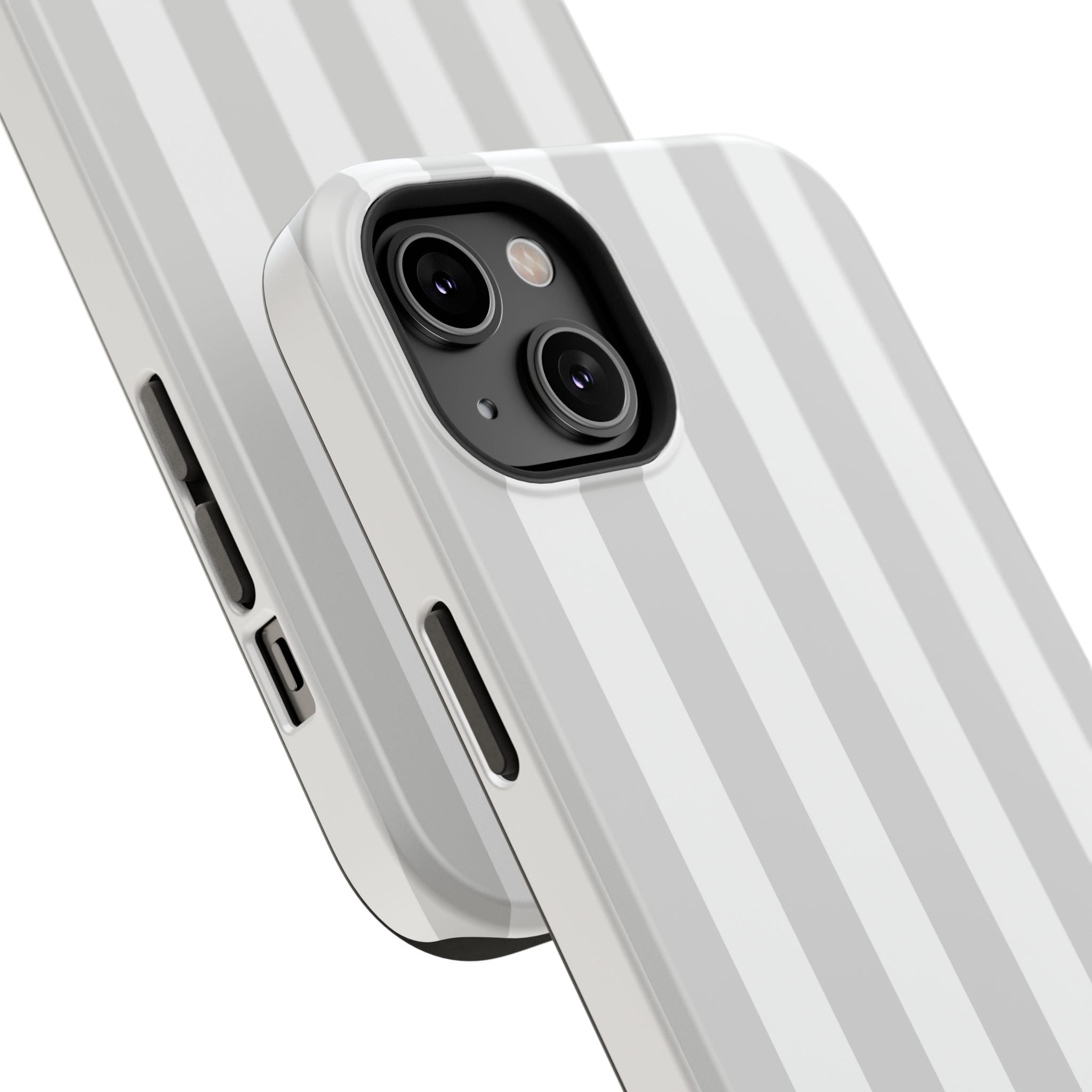 Grey Beach Stripe Case