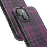 Black and Pink Plaid Case