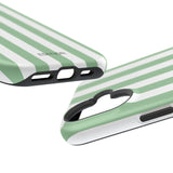 Green Beach Stripe Case