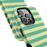 Teal Stripe Case