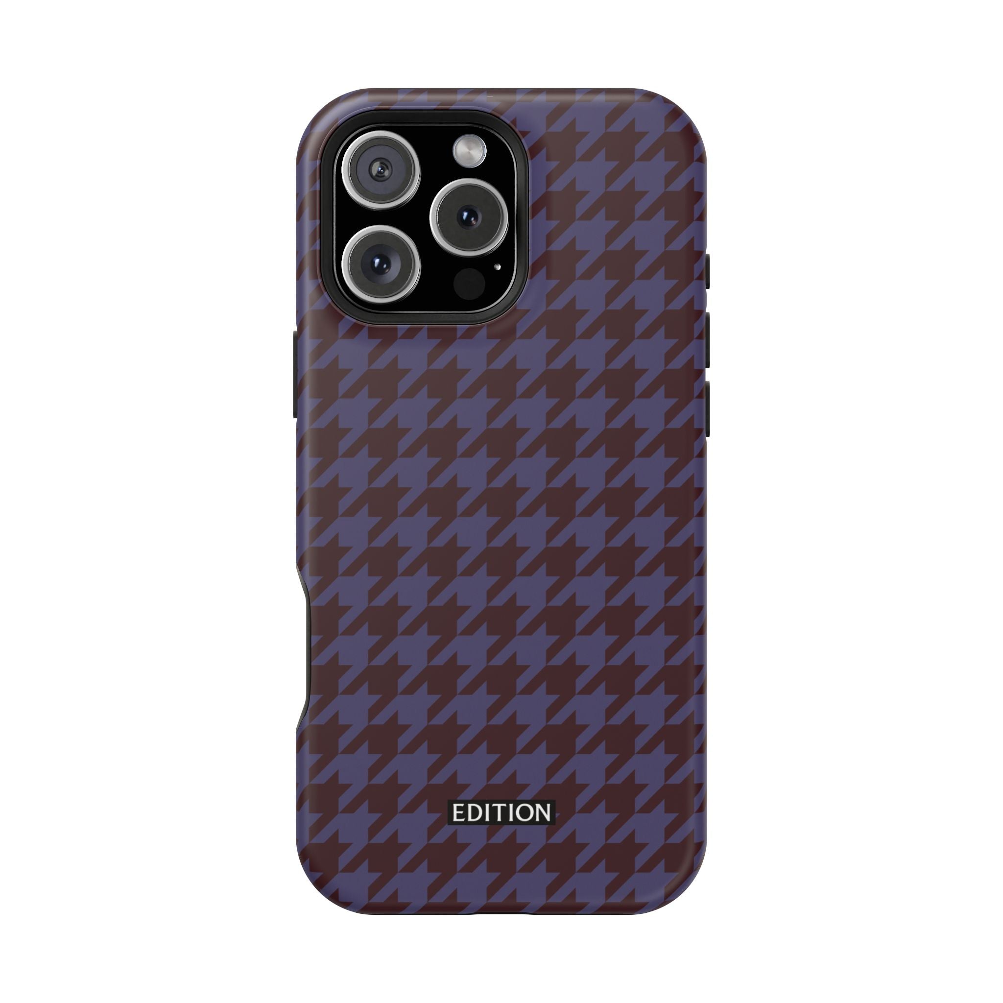 Grape Soda Houndstooth Case