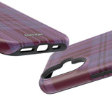 Magenta Plaid Case