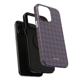 Grape Soda Houndstooth Case