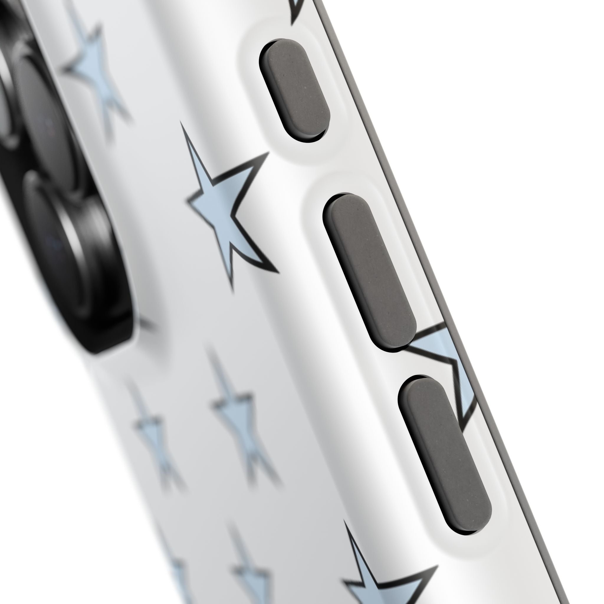 Blue and White Star Case