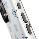 Blue and White Star Case