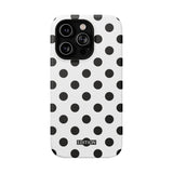 Black and White Polka Dot Case