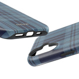 Navy Plaid Case