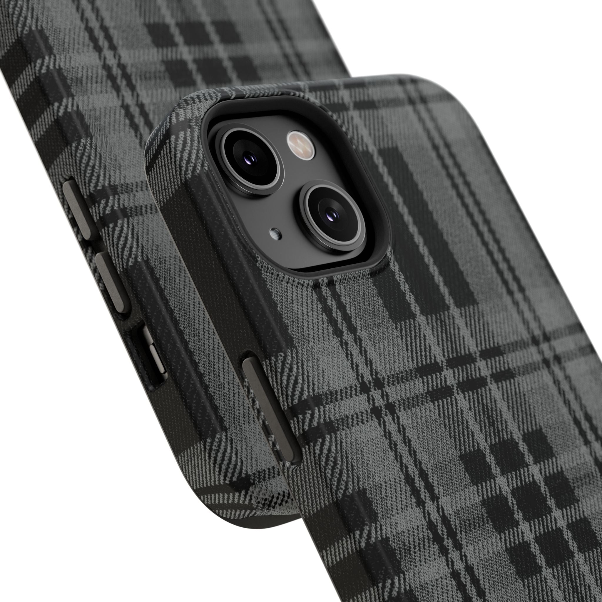 Black Plaid Case