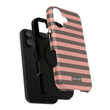 Peach Stripe Case