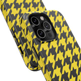 Yellow Houndstooth Case