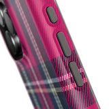 Hot Pink and Navy Plaid Case