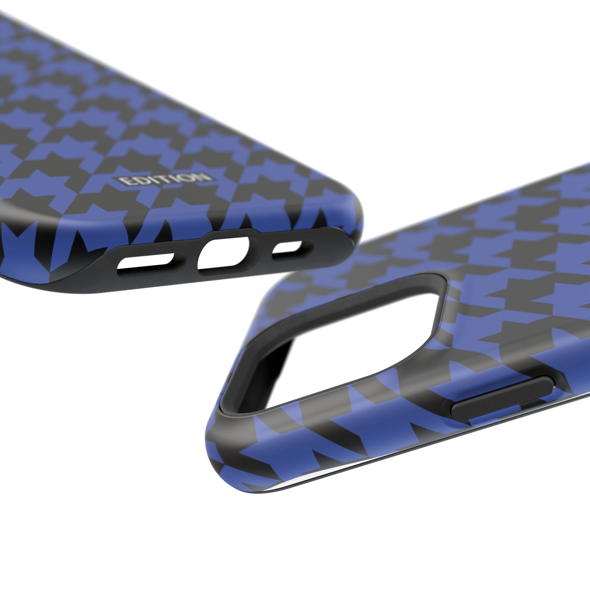 Blue Houndstooth Case