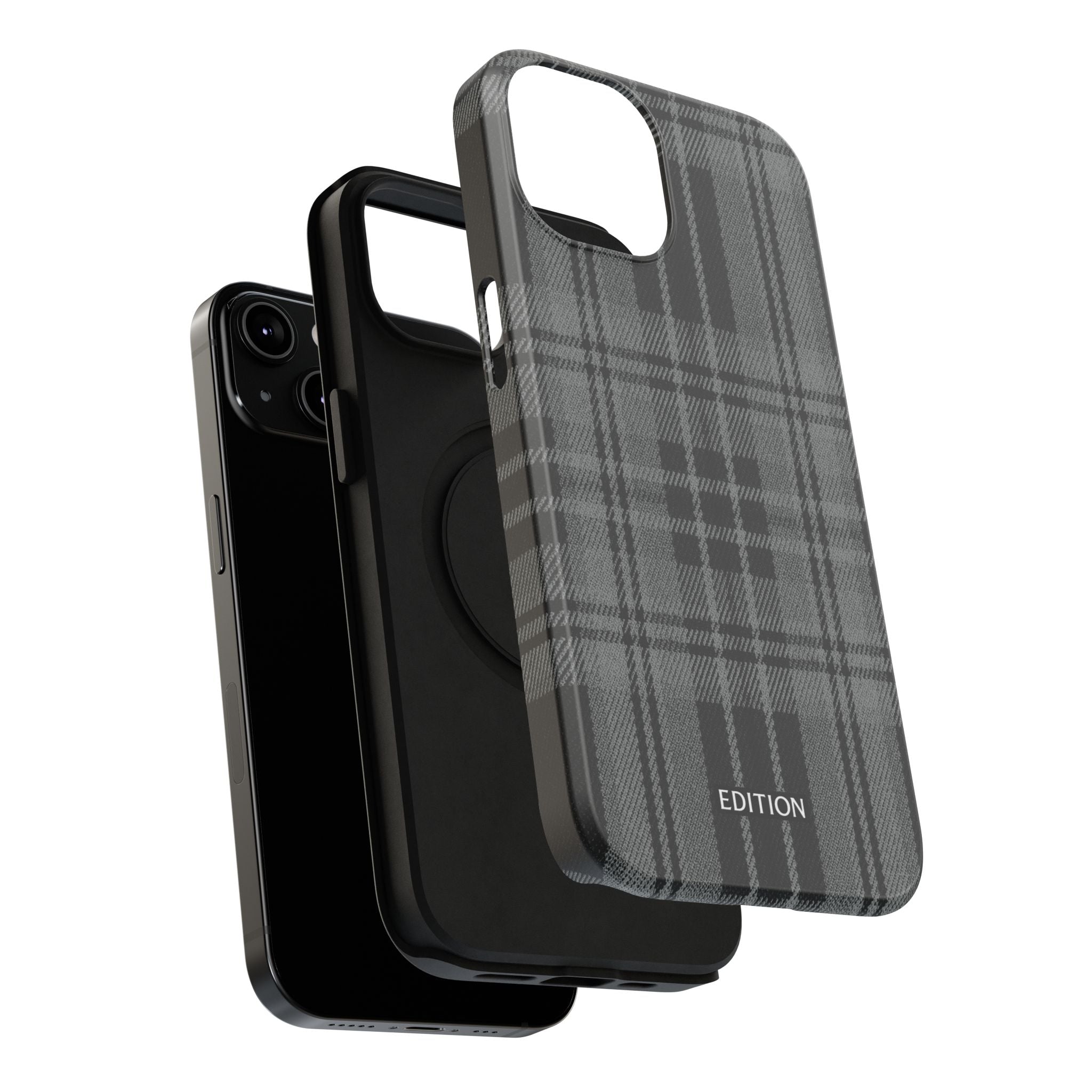 Black Plaid Case