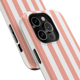 Peach Beach Stripe Case