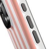 Peach Beach Stripe Case