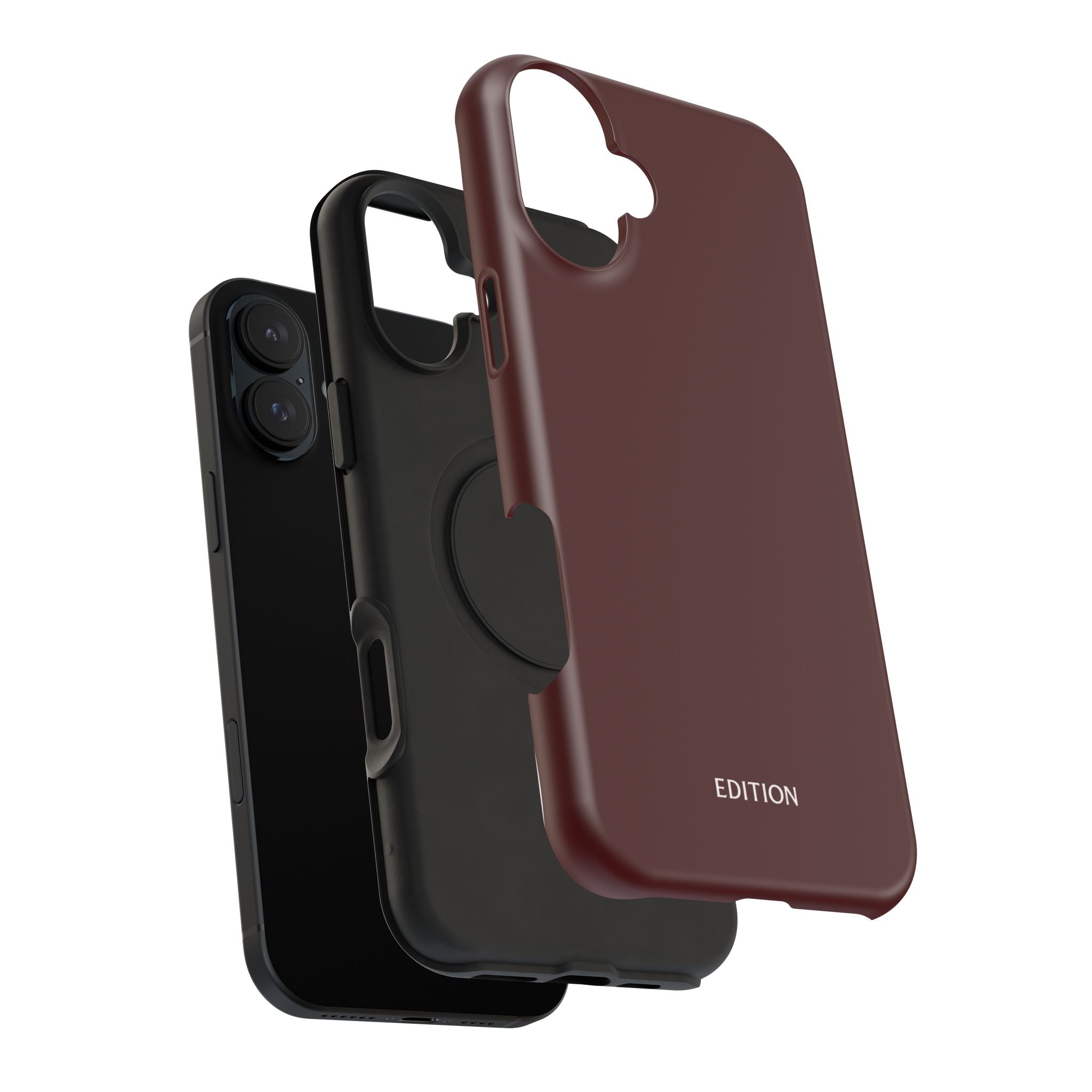 Dark Red Solid Case