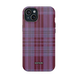 Magenta Plaid Case