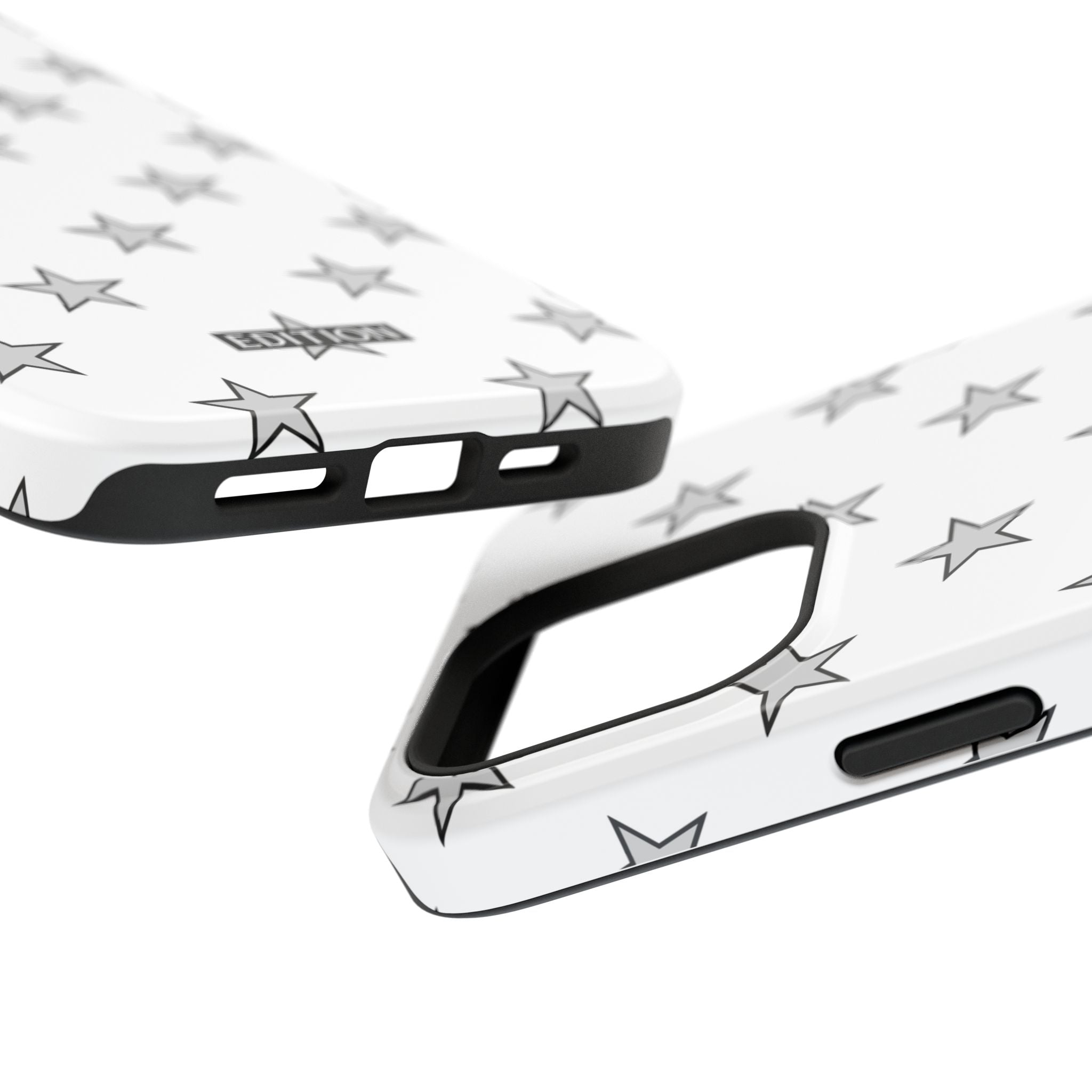Grey and White Star Case