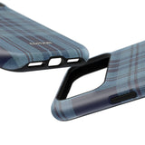 Navy Plaid Case