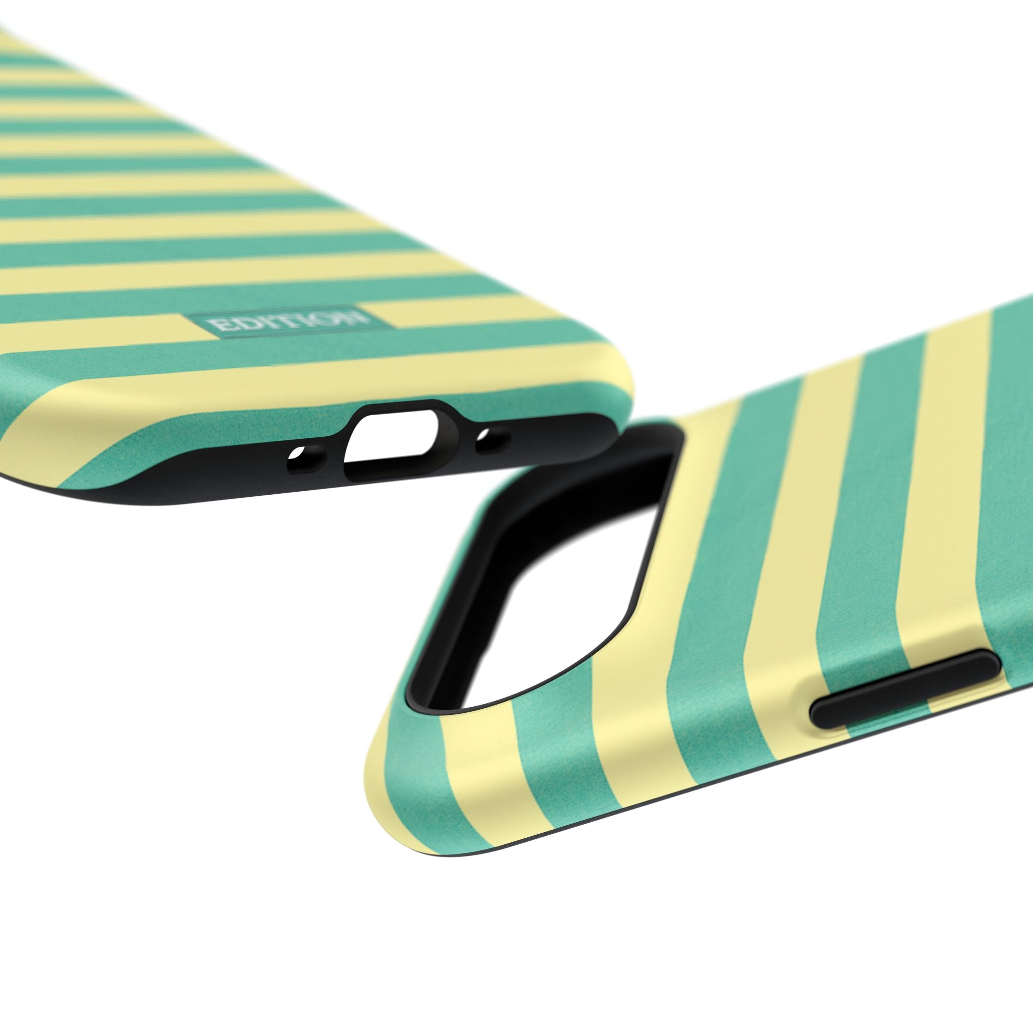 Teal Stripe Case