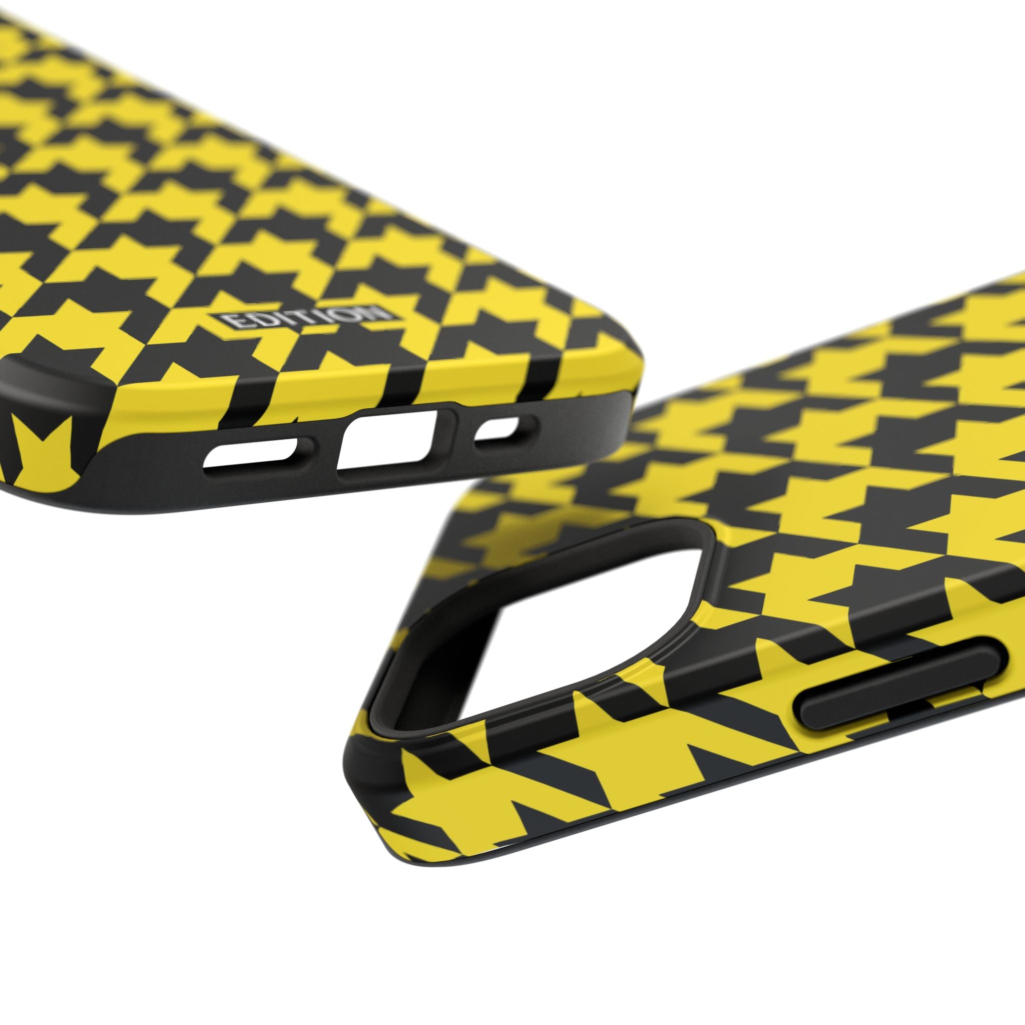Yellow Houndstooth Case