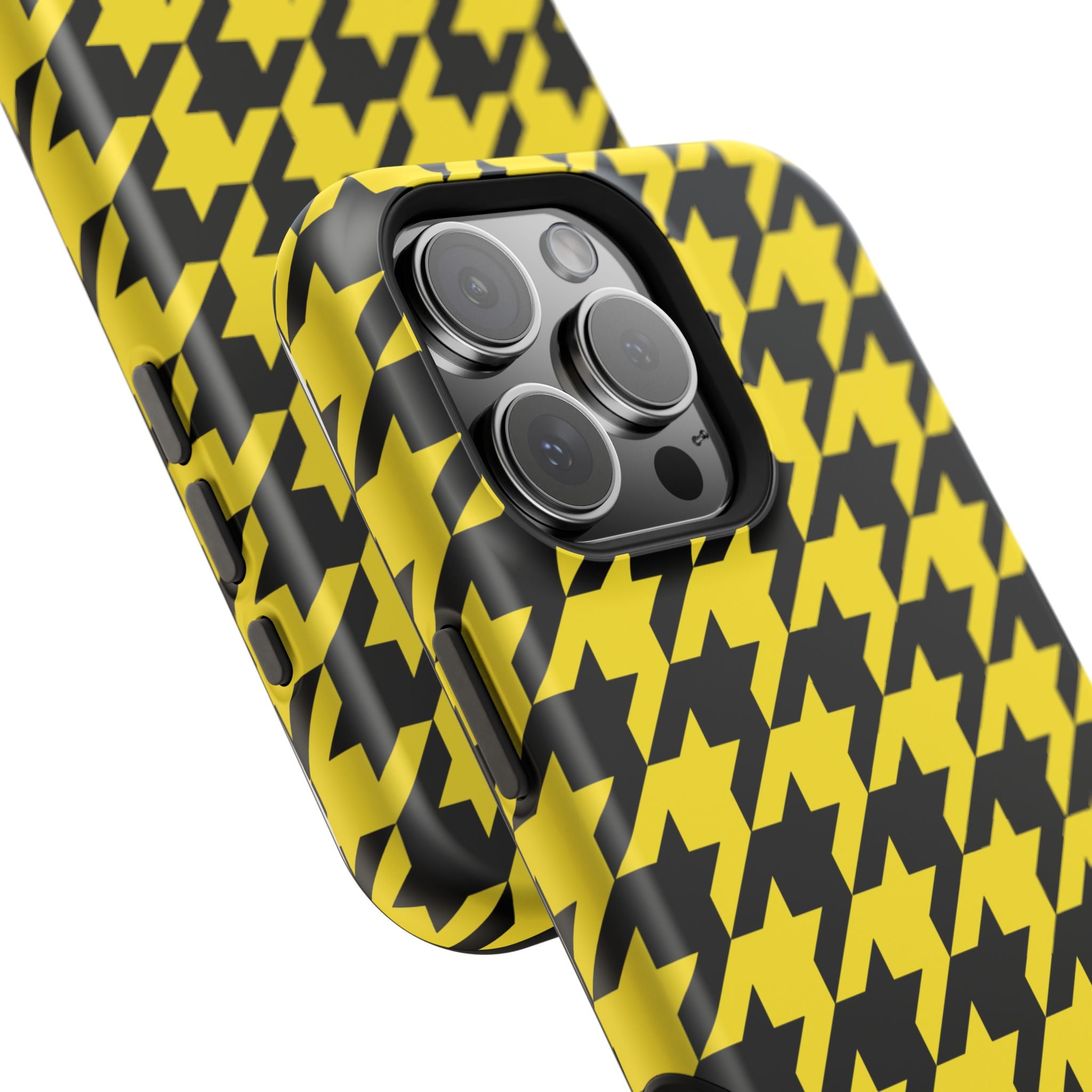 Yellow Houndstooth Case