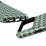 Mint Chip Houndstooth Case