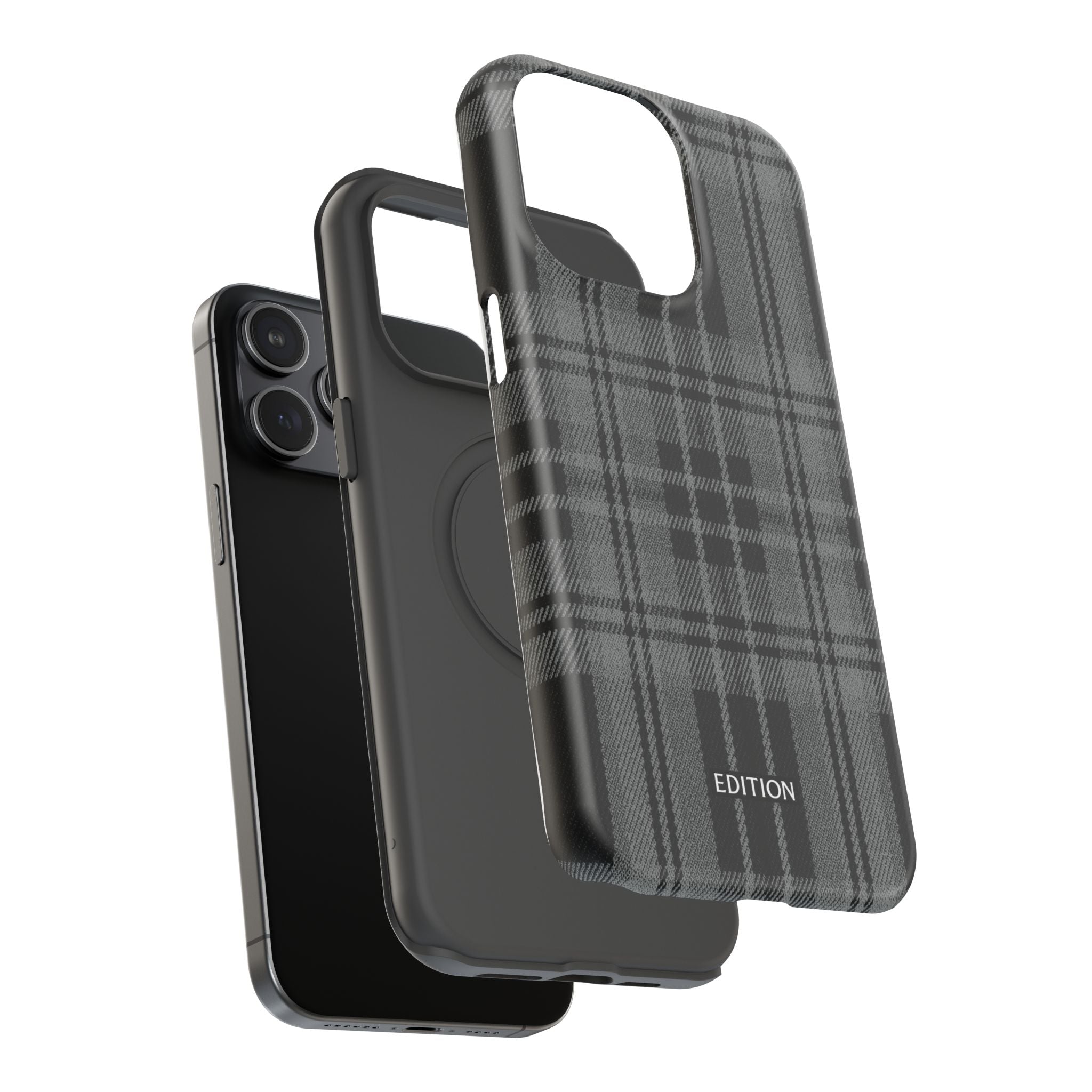 Black Plaid Case