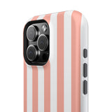 Peach Beach Stripe Case