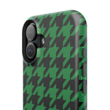Green Houndstooth Case