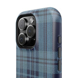 Navy Plaid Case
