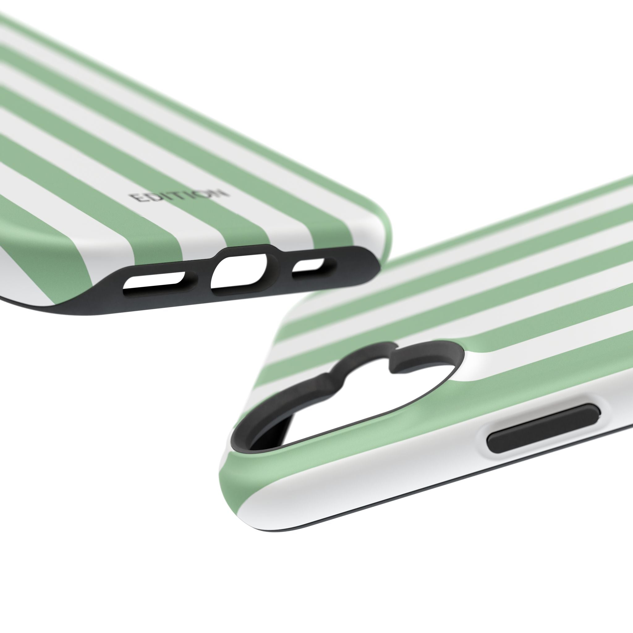 Green Beach Stripe Case