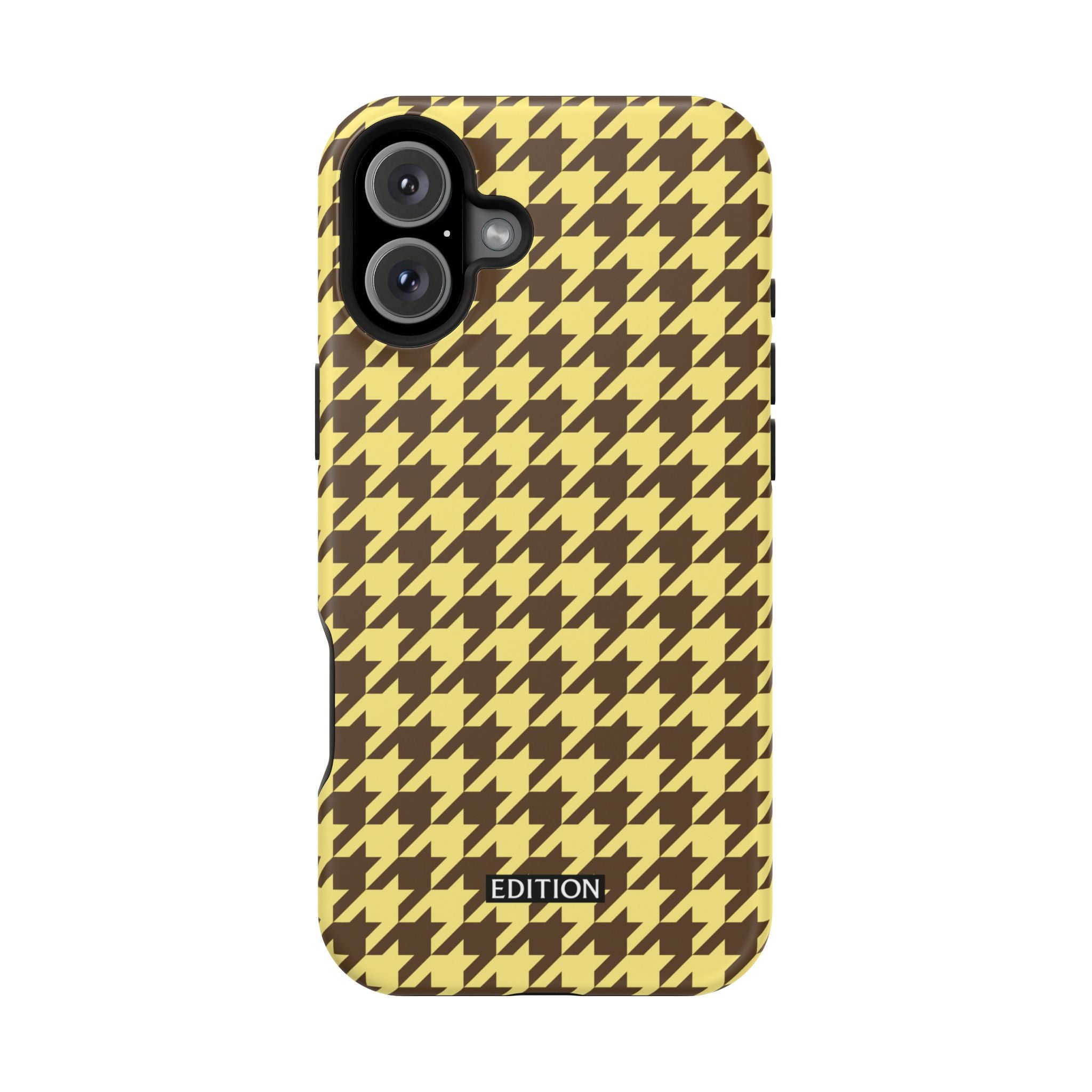 Banana Split Houndstooth Case