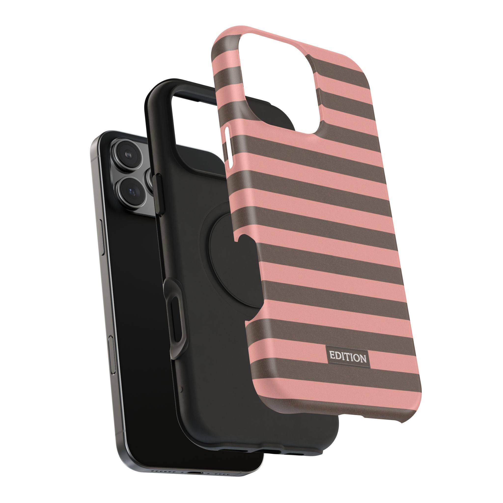 Peach Stripe Case