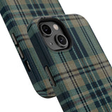 Green and Blue Plaid Case
