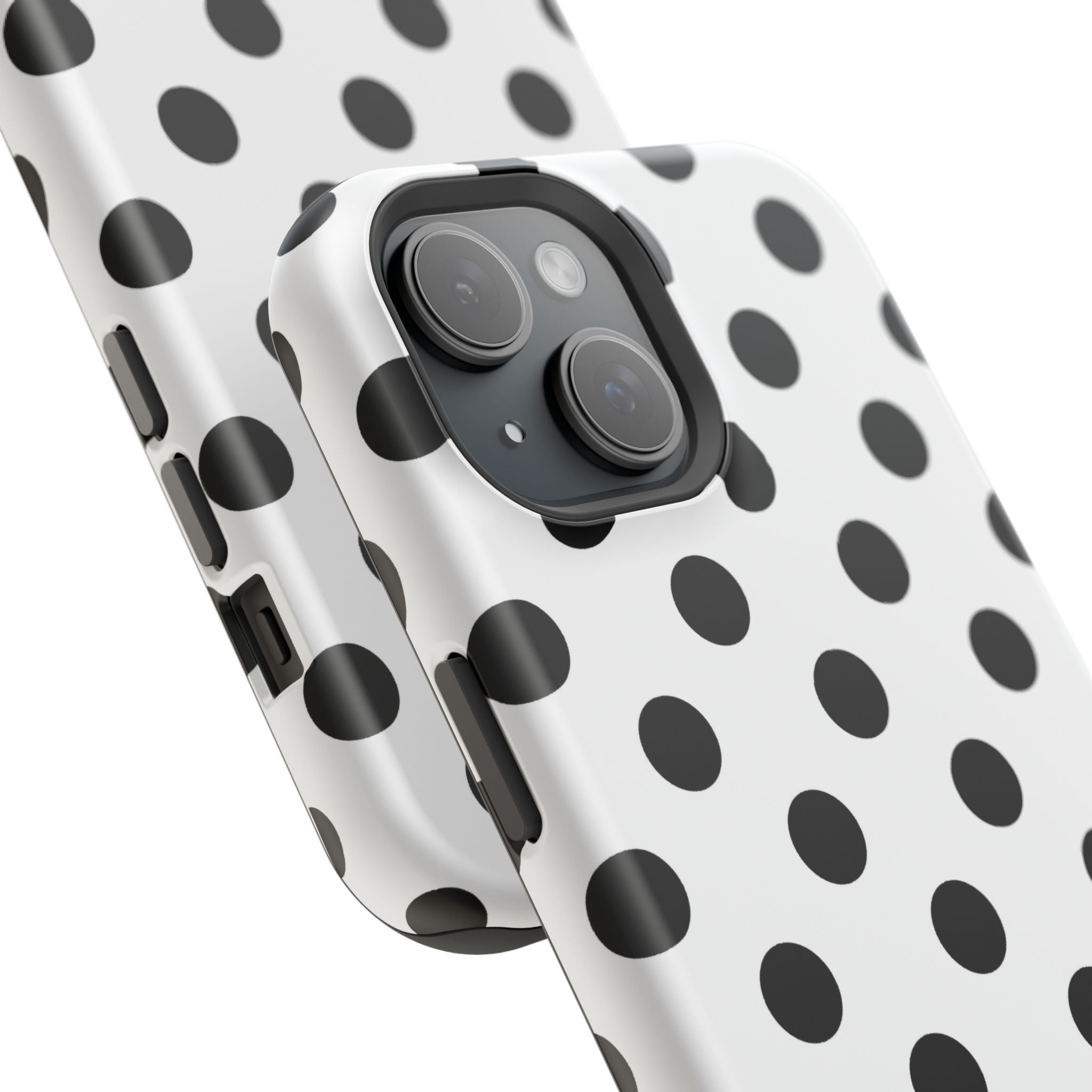 Black and White Polka Dot Case