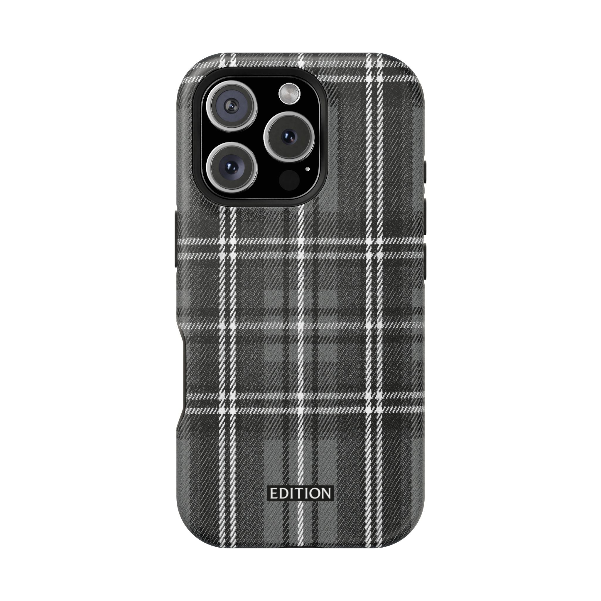 Grey Plaid Case