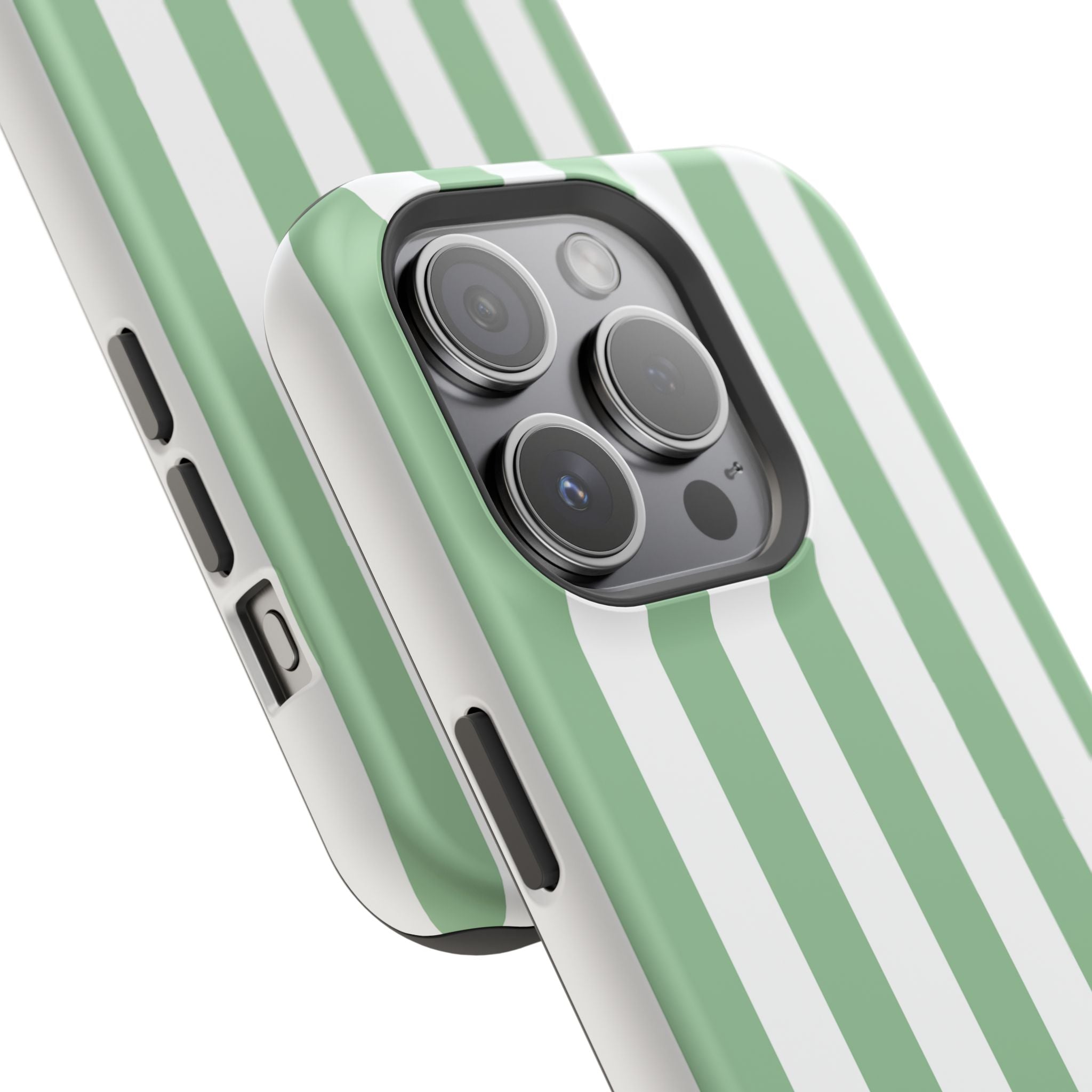 Green Beach Stripe Case