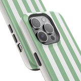 Green Beach Stripe Case