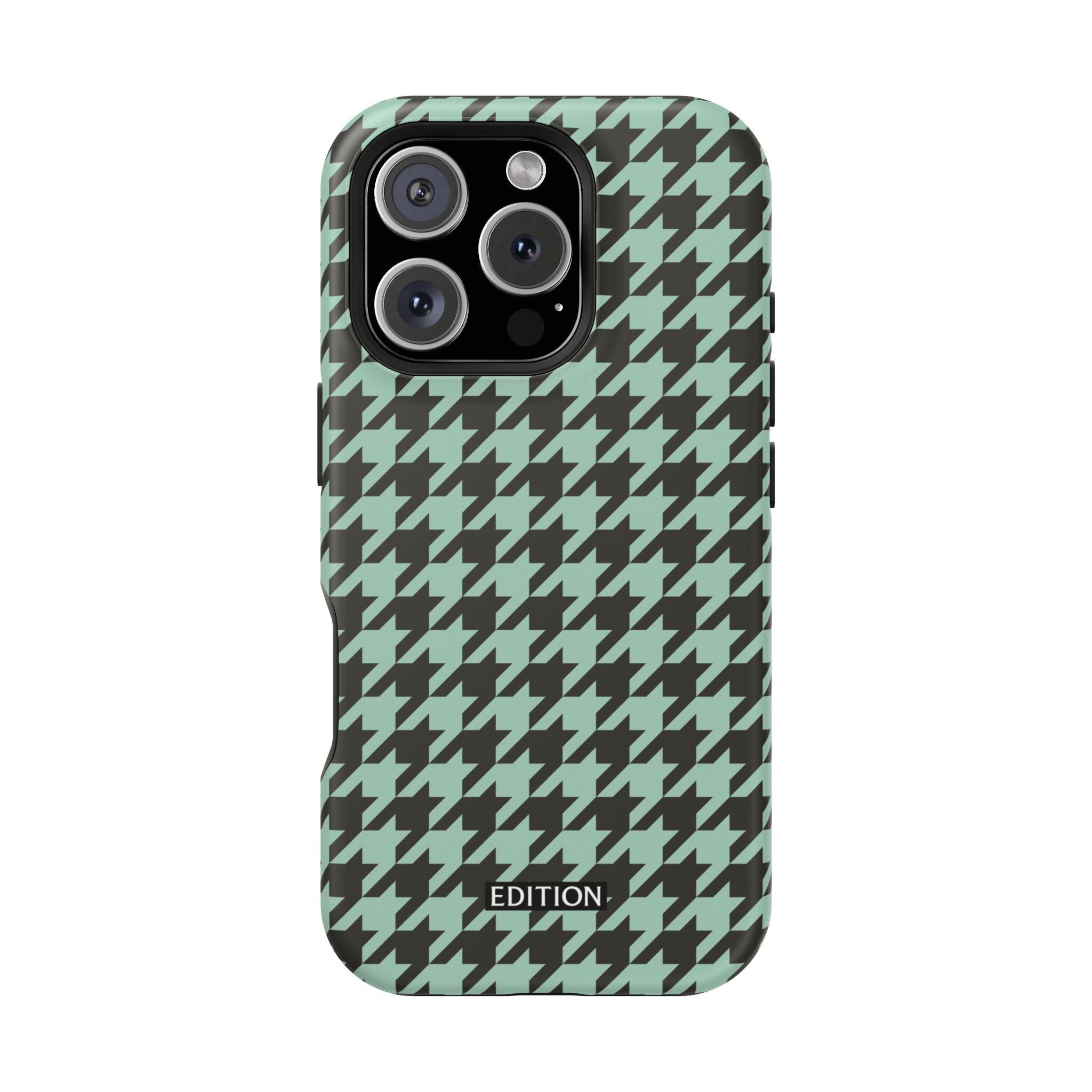 Mint Chip Houndstooth Case
